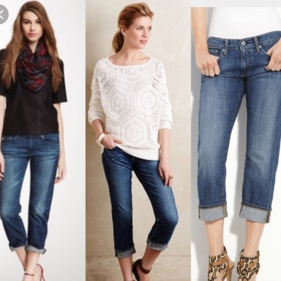 Ag Adriano Goldschmied Denim - AG Adriano GoldschmiedTomboy/Relaxed Straight Crop